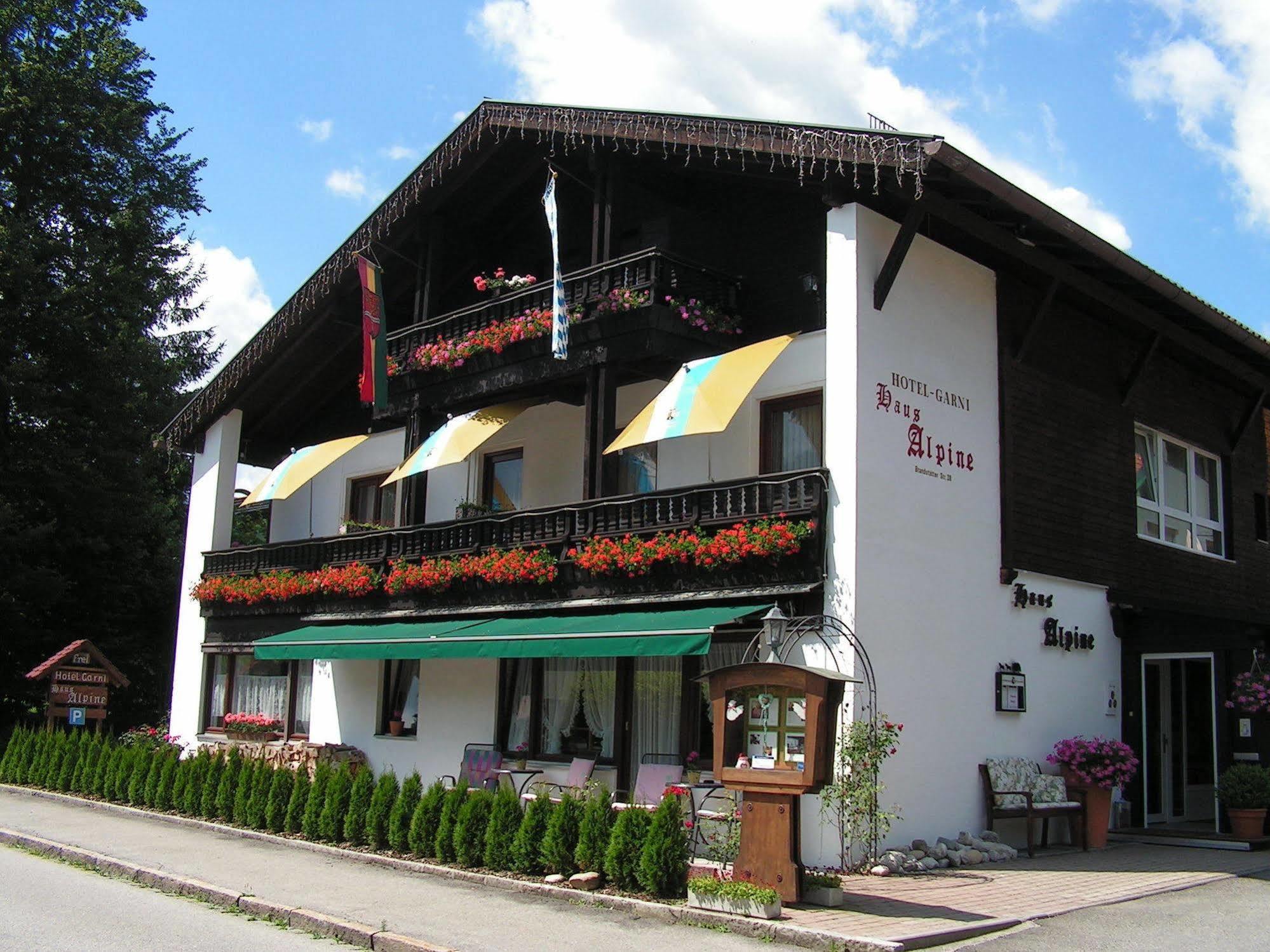 Hotel Garni Haus Alpine - Chiemgau Karte Inkl Рупольдинг Экстерьер фото